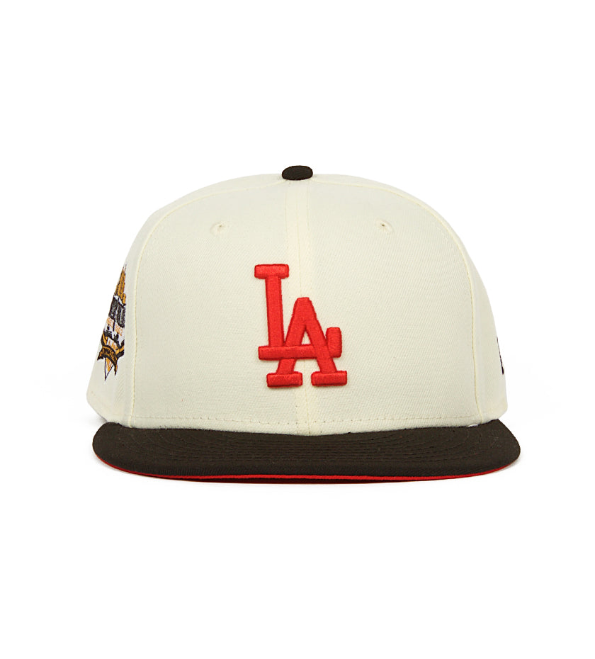 Los Angeles Dodgers New Era Fitted 59Fifty 50th Anniversary Black