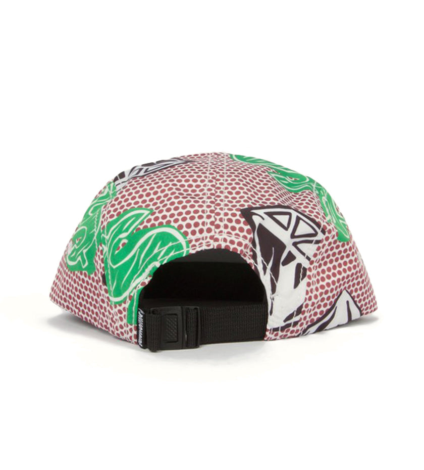 Spotted Diamond Panel Hat (White)