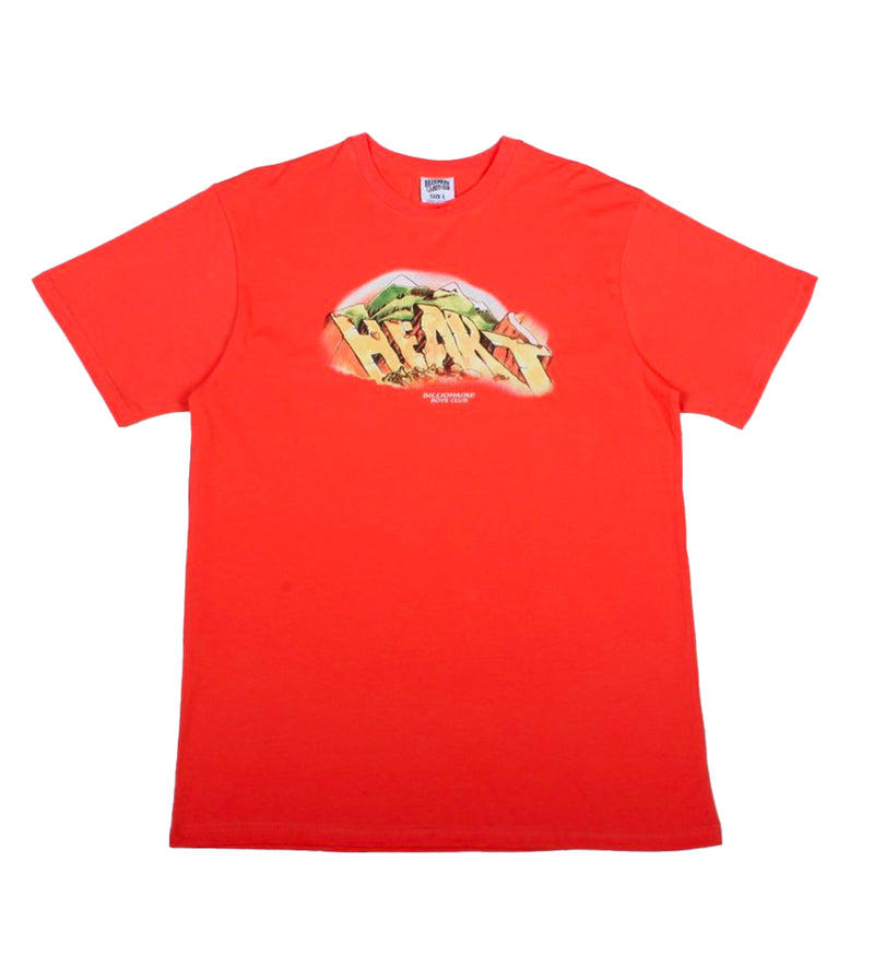 Heart S/S Tee (Hot Coral)