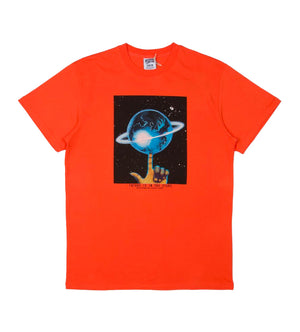 Universe S/S Tee (Hot Coral)