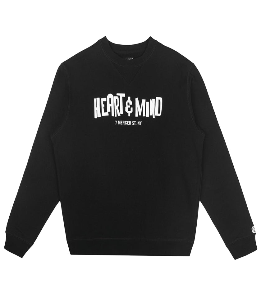 Heart and Mind Crew (Black)