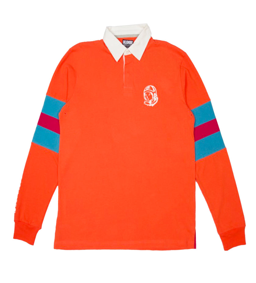 North Star L/S Rugby (Hot Coral)