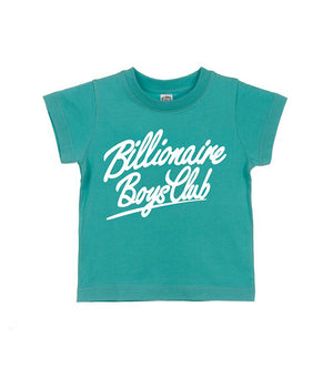 Kids Script S/S Tee (Blue Grass)