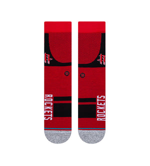 Rockets Shortcut 2 Socks (Red)