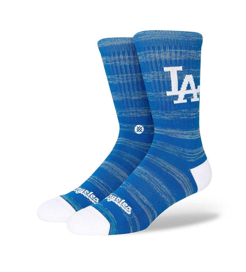 Los Angeles Dodgers Twist Crew Socks (Royal)