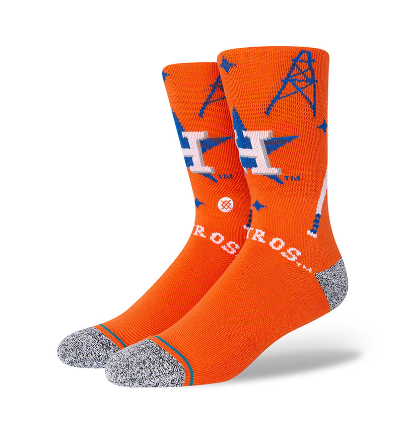 HOU Landmark Socks (Orange)