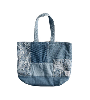 Patchwork Tote Bag Rinse (Medium / Indigo)
