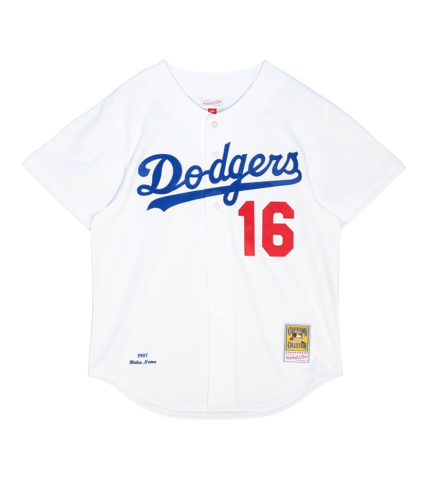 Mitchell & Ness | Authentic 1997 Hideo Nomo Los Angeles Dodgers Jersey (White) L (44)