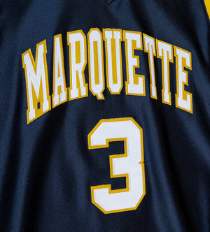 Marquette University 2002 Authentic Dwyane Wade Jersey (Blue)