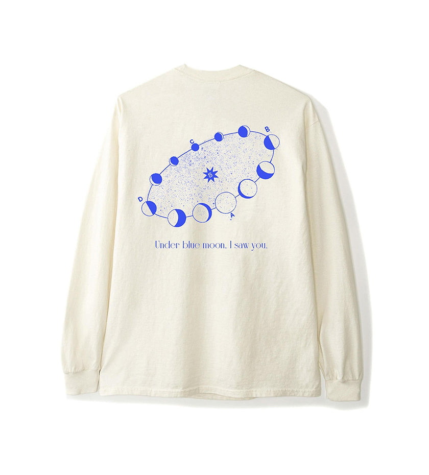 Blue Moon L/S T-Shirt (Bone)