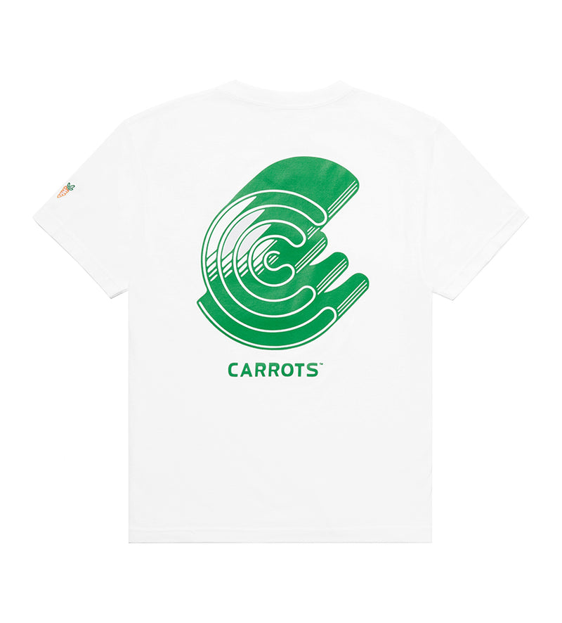 Carrot Records S/S Tee (White)