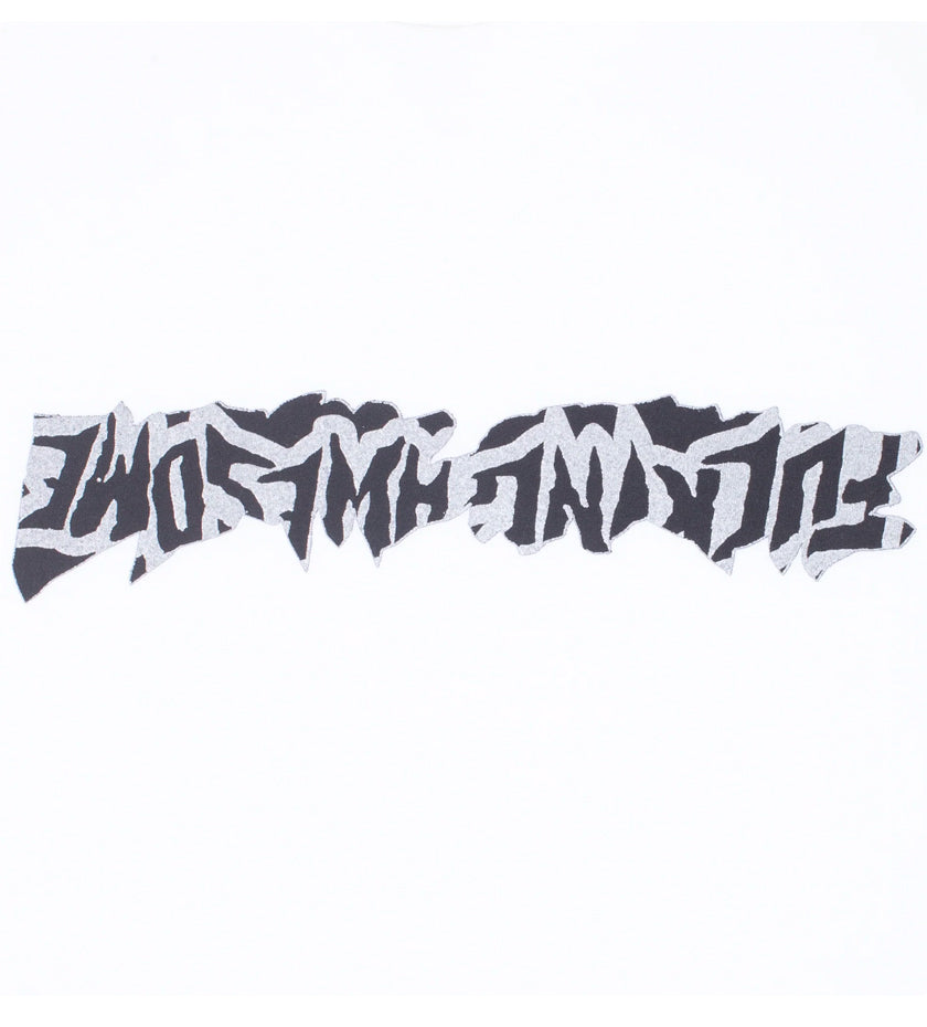 Cut Out Logo Tee (White)