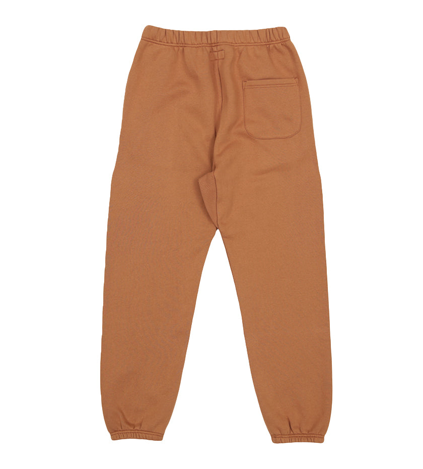 Butterfly Embroidered Sweatpant (Bark)