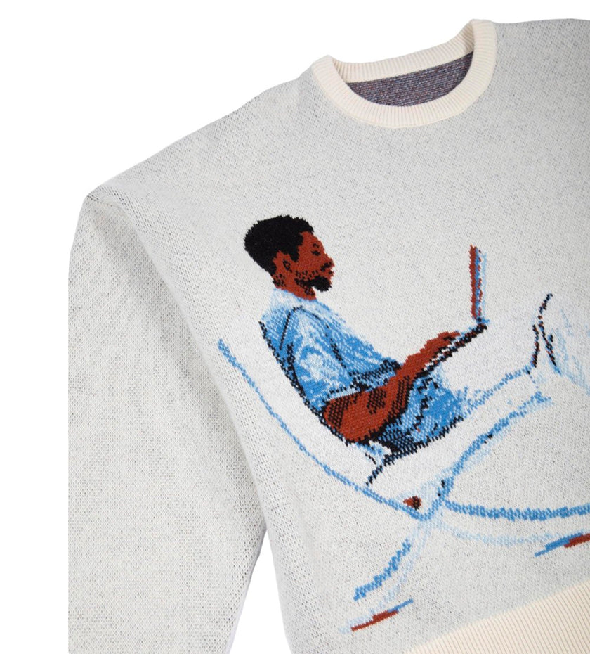 Kobe Wool Knit Sweater (Cream)