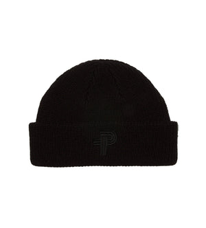 Racing P Short Beanie (Black)