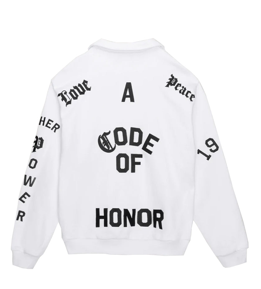 Mascot Henley Sweater (White)