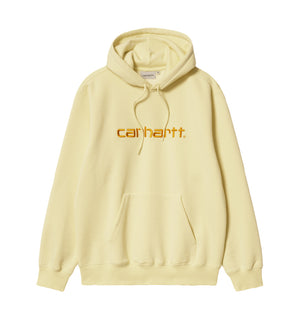 Hooded Carhartt Sweatshirt (Soft Yellow / Popsicle)