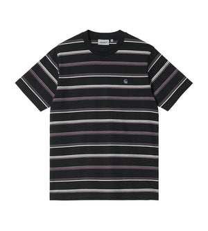 Vonn Stripe T-Shirt (Black / Artichoke)
