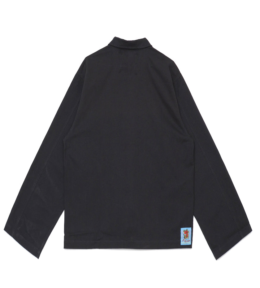 Lazy Daizy 'Minimal Workwear' Jacket (Black)