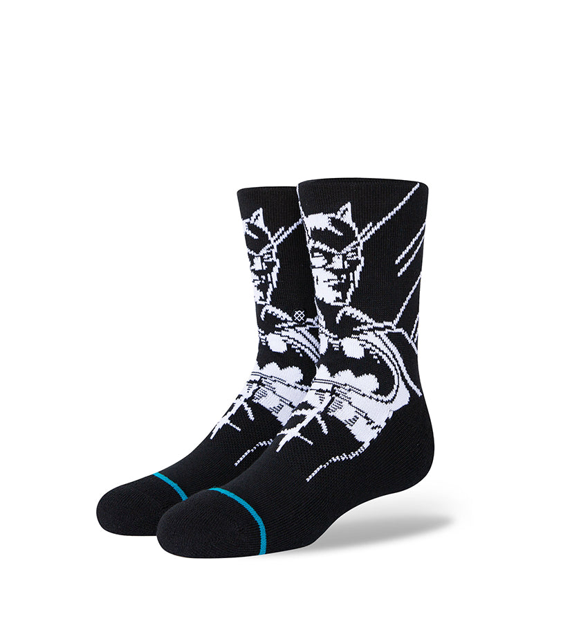 The Batman Kids Crew Socks (Black)