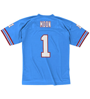 Warren Moon 1993 Houston Oilers NFL Legacy Jersey (Columbia Blue)