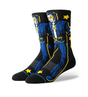 Elvis Star Socks (Black)