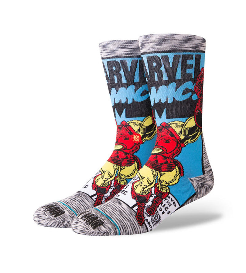 Iron Man Comic Socks