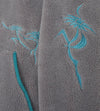 Reversible Flower Dancer Jacket (Grey / Blue)