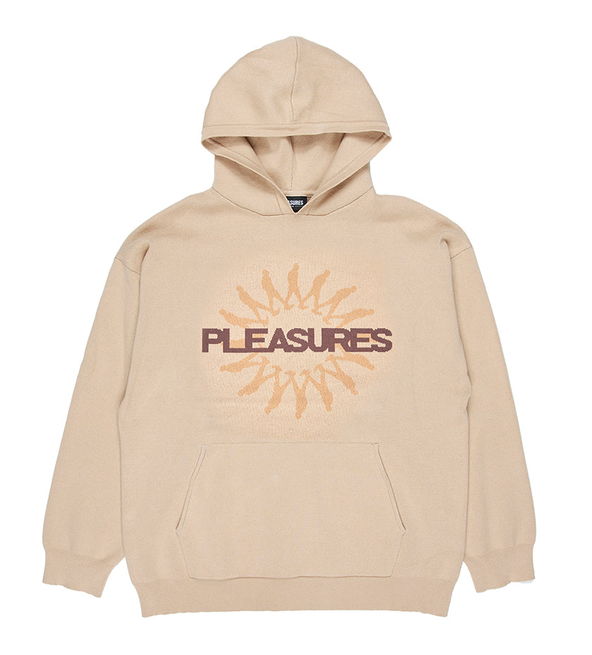 Passion Knit Sweater Hoodie (Tan)