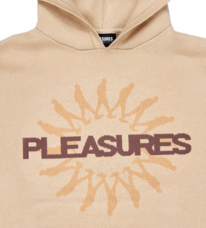 Passion Knit Sweater Hoodie (Tan)