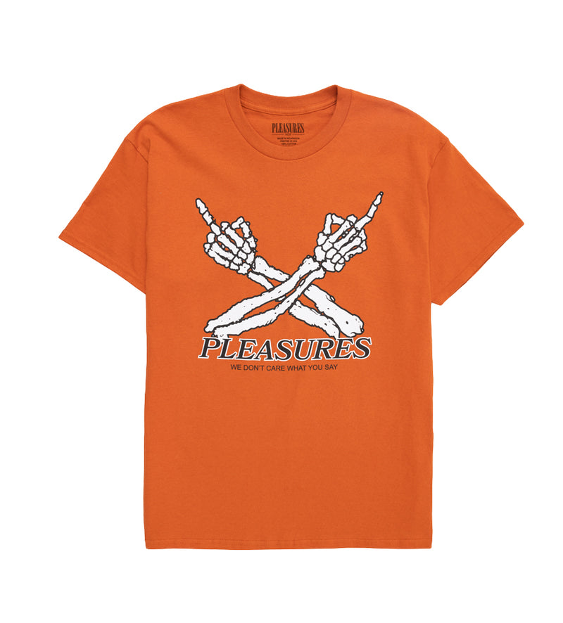 Don't Care T-Shirt (Texas Orange)
