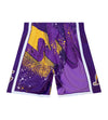 Los Angeles Lakers 2009 NBA Hyper Hoops Swingman Shorts (Dark Purple)