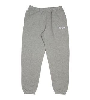 Embroidered Staple Logo Sweatpants (Heather Grey)