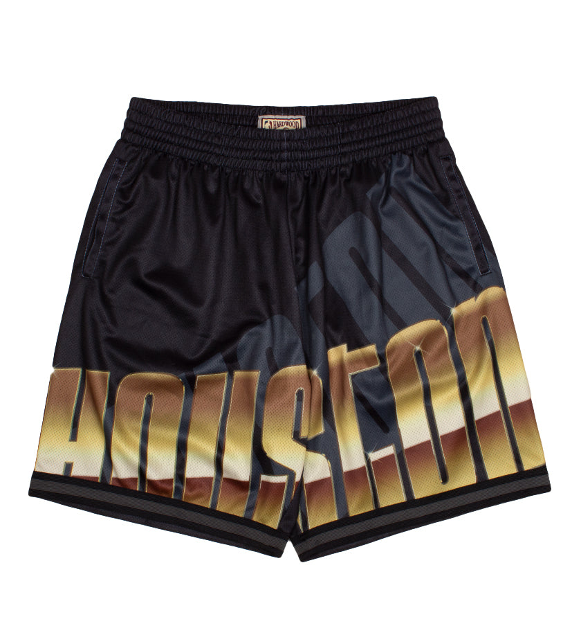 Houston Rockets Big Face 4.0 Shorts (Black)
