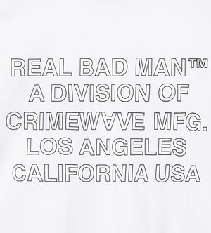 Crimewave MFG S/S Tee (White)