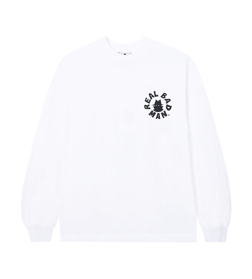 RBM Circle L/S Tee (White)