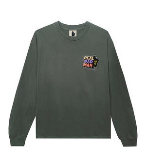 RBM Logo Vol 9 L/S Tee (Surplus Green)