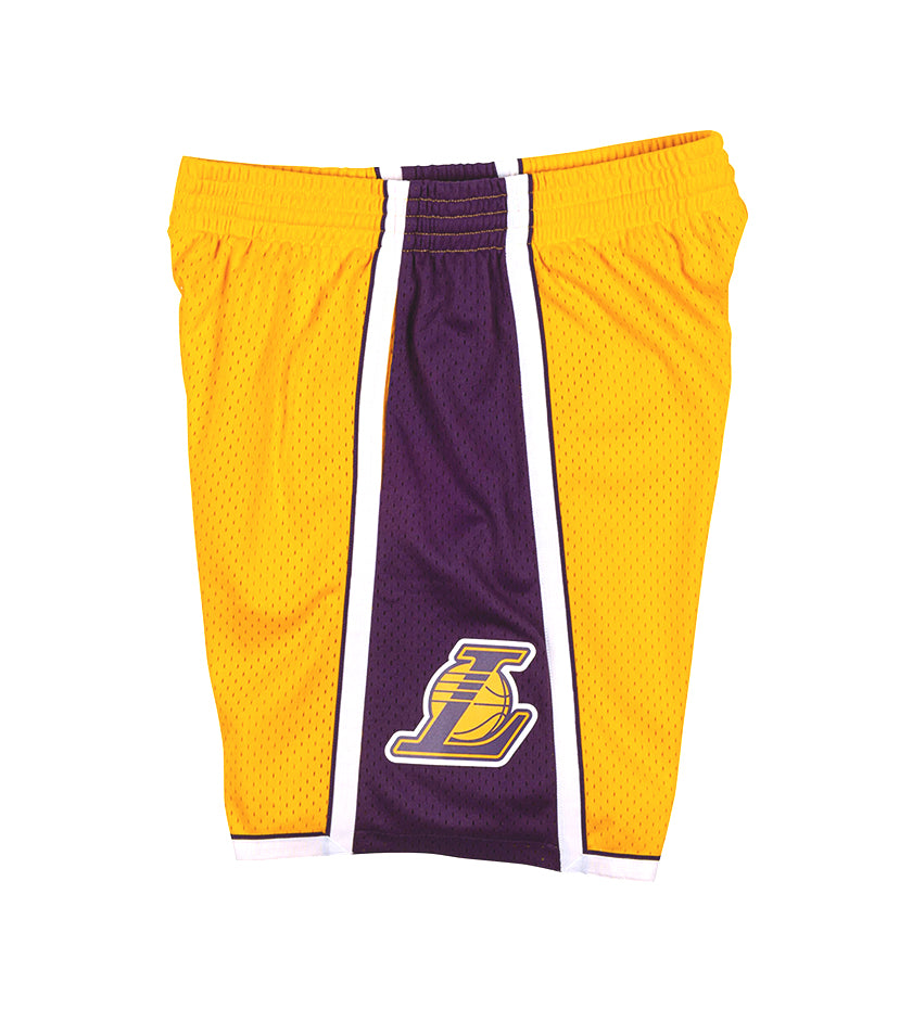 LA Lakers 2009 Swingman Shorts (Light Gold / Purple)