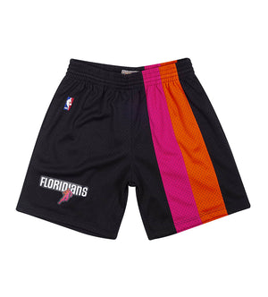 Miami Heat 2005-06 Swingman Shorts (Black)