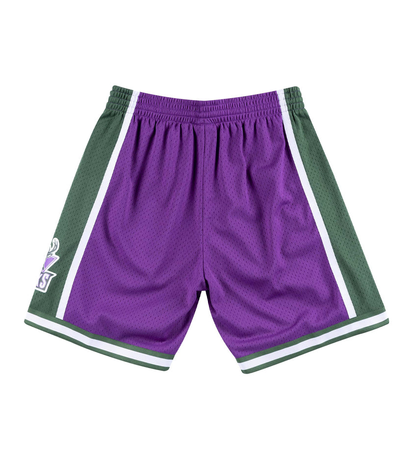 Milwaukee Bucks '00-'01 Swingman Shorts (Green / Purple)