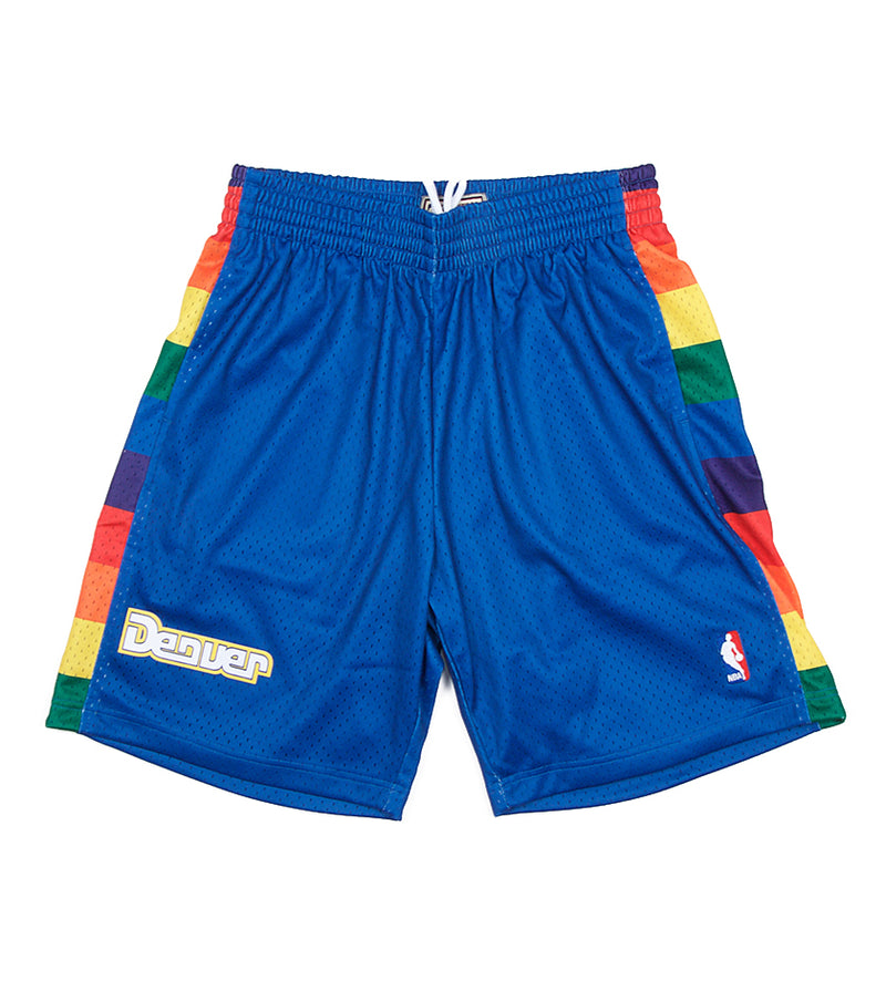 Nuggets NBA Swingman Road Shorts (Royal)