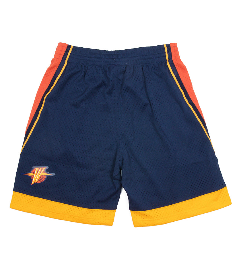 Mitchell & Ness Warriors Swingman Basketball Shorts