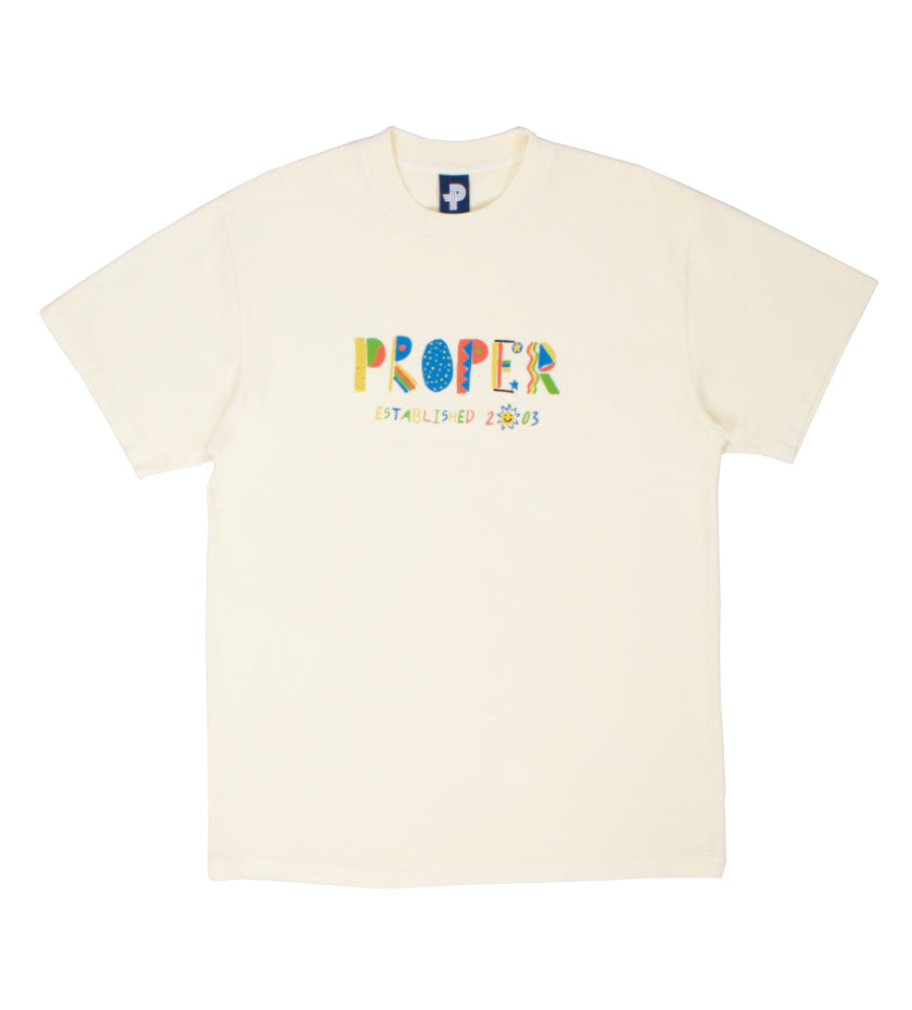 Proper Primary Tee (Faded Yellow Pigment Dyed)