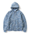 Paisley Denim Jacket (Light Blue)