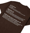 Vocabulary T-Shirt (Brown)