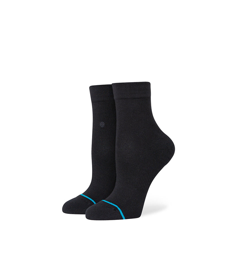 WMNS Lowrider Quarter Socks (Black)