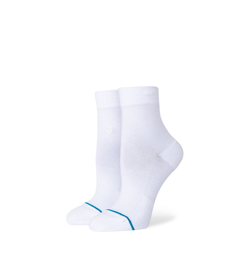WMNS Lowrider Quarter Socks (White)