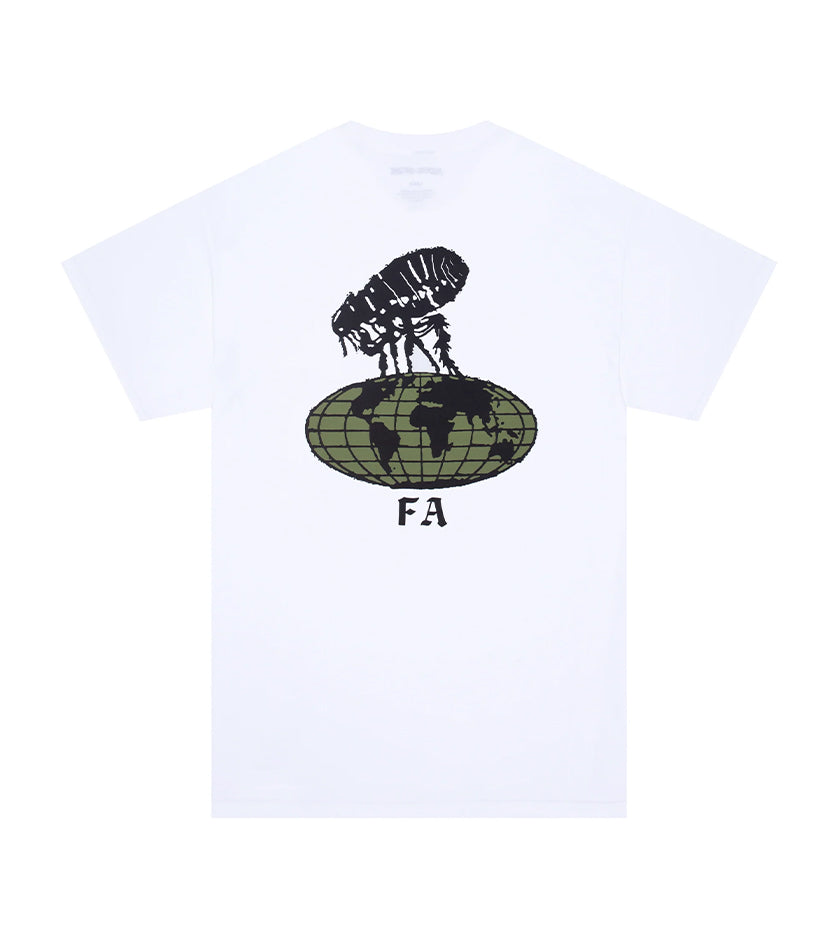 Flea The World Tee (White)