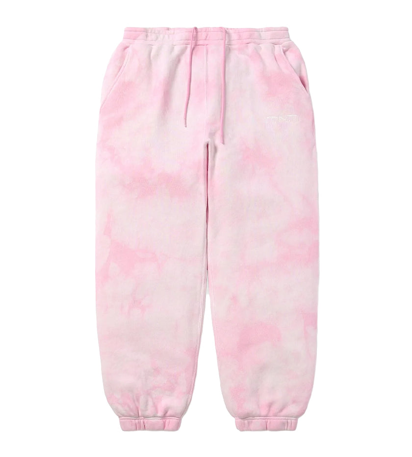 Uneven Dyed Sweatpant (Pink)