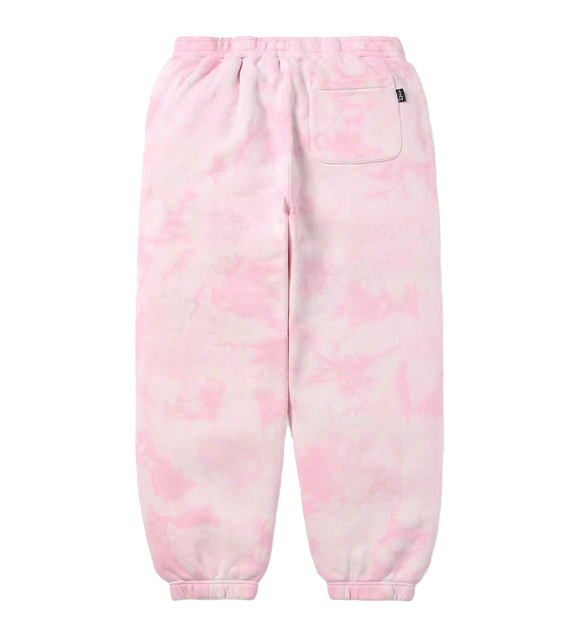 Uneven Dyed Sweatpant (Pink)